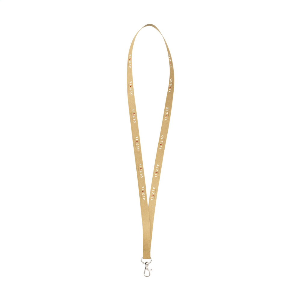 Logo trade promotional items picture of: Lanyard Paper 1,5 cm keycord